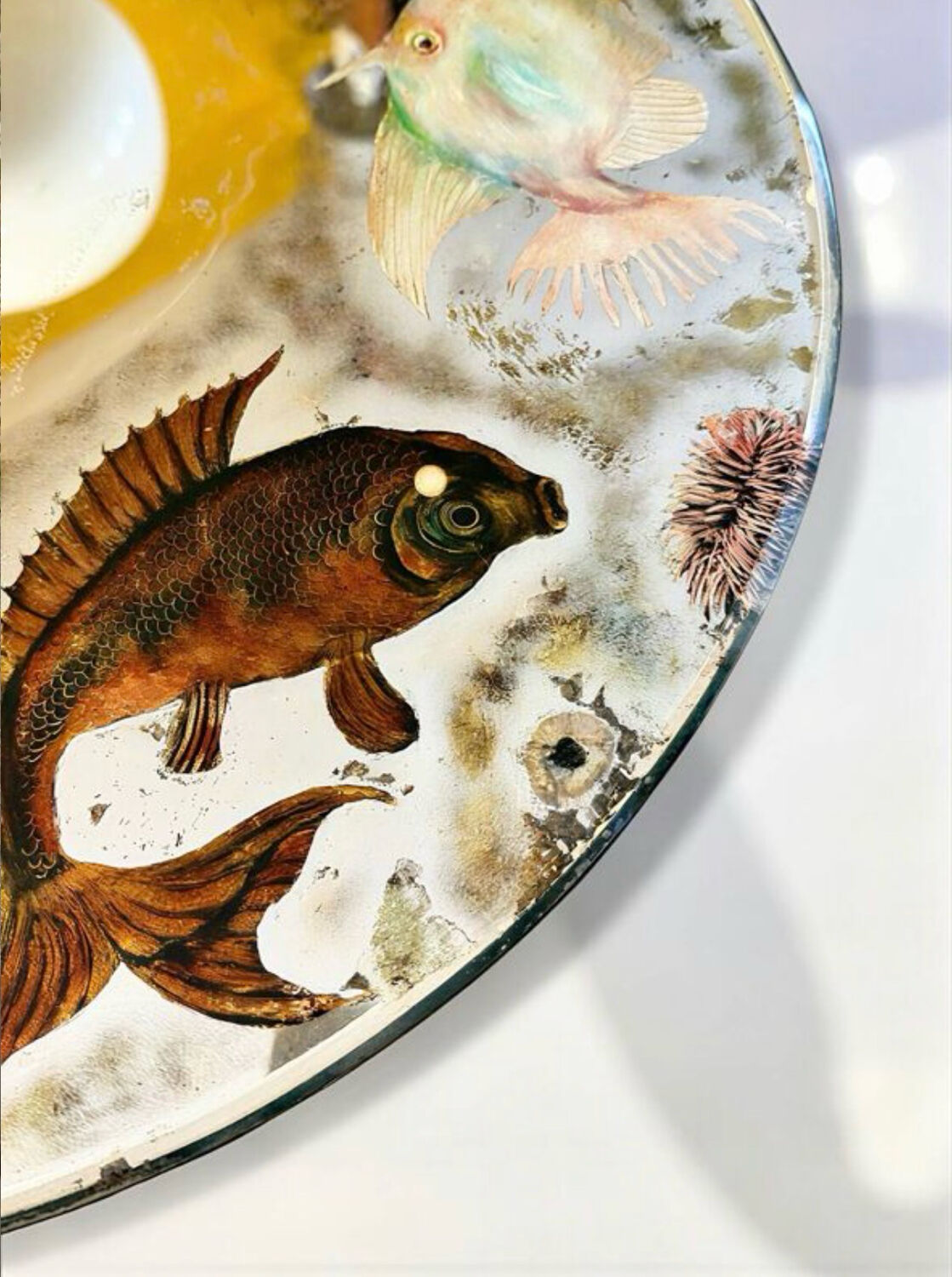 Fornasetti 1960 Decorative Fish Mirror