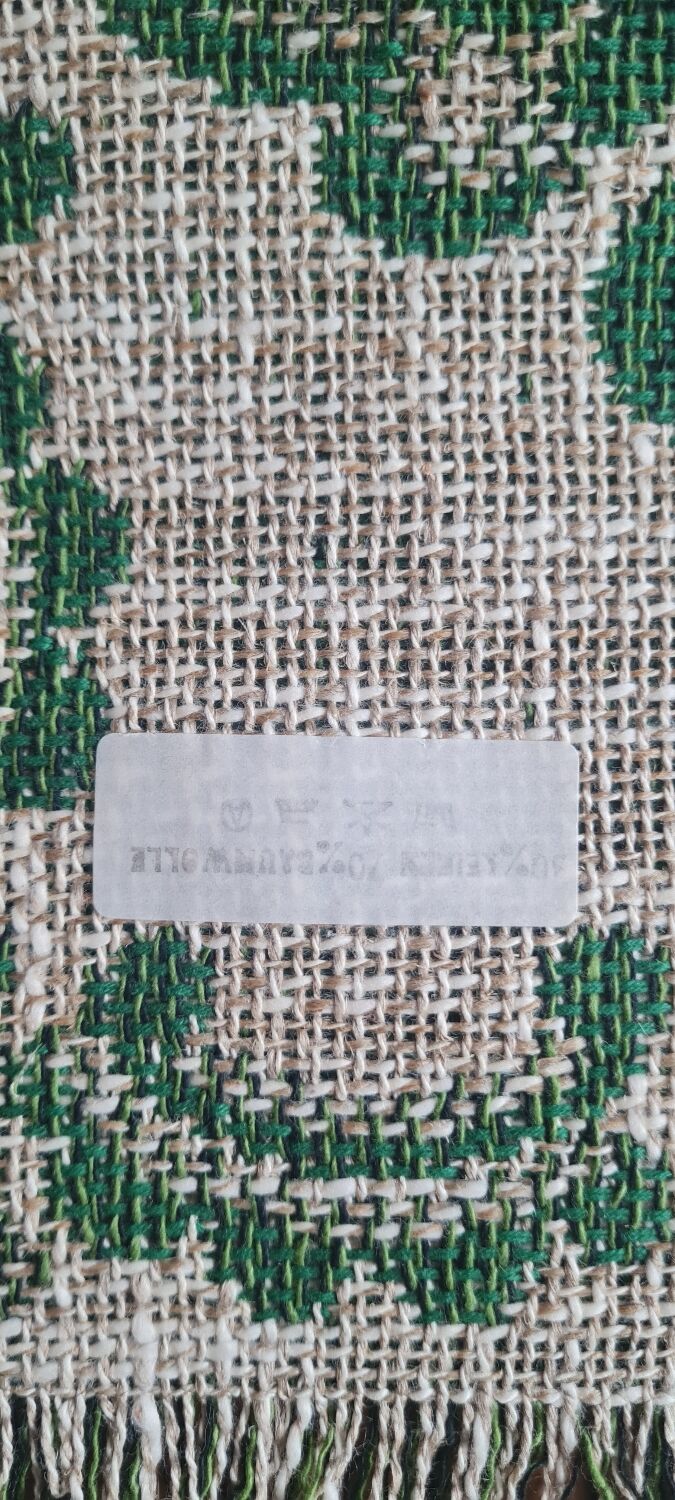 Vintage linen placemat