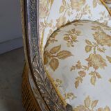 Fauteuil crapaud ancien