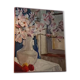 Peinture a. favory "les magnolias" huile sur toile france 1960  impressionnistes  post cubisme