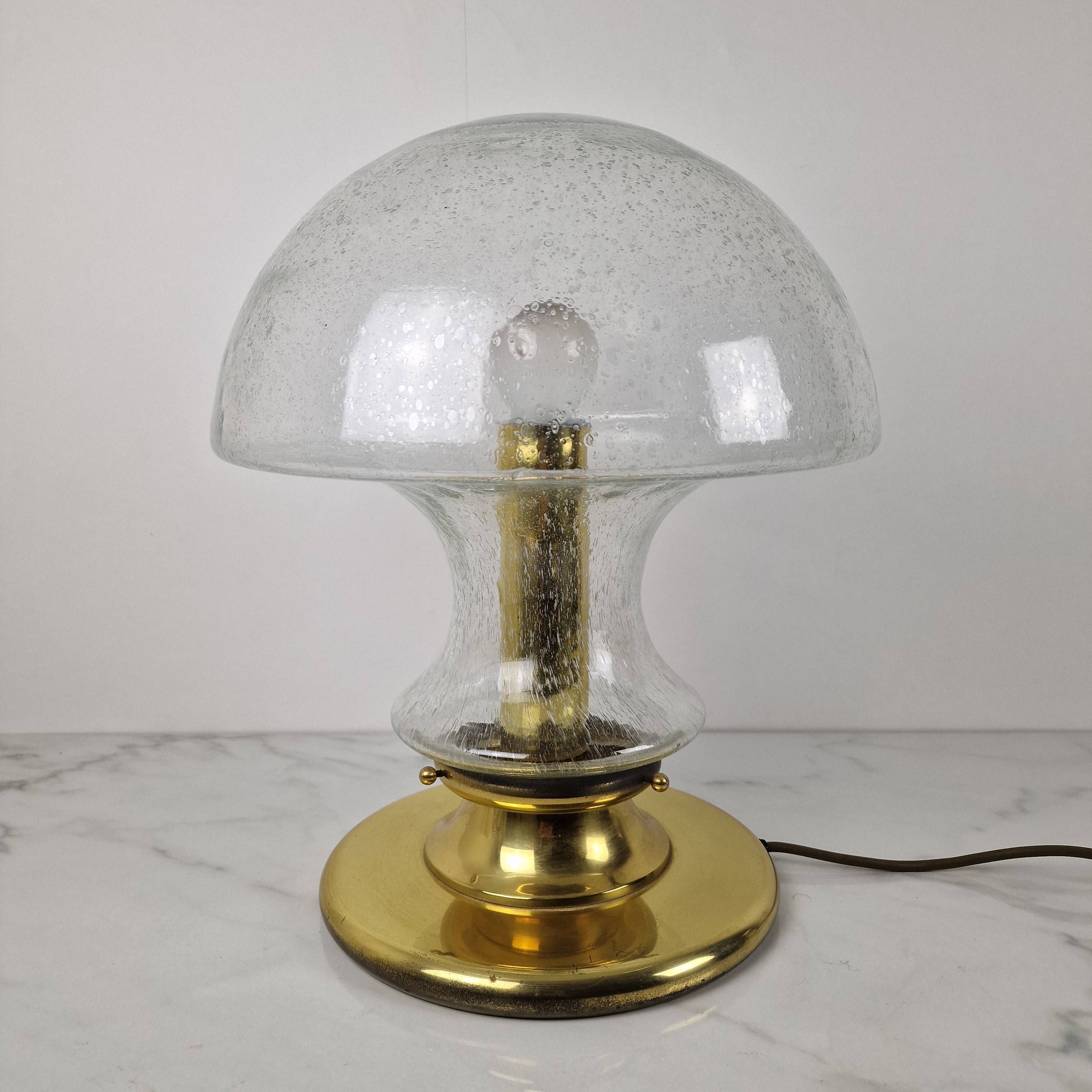 Large sculptural table lamp by Baum-Leuchten, Neheim-Hüsten, Germany, 1970s