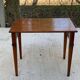 Table d'appoint rectangulaire directoire en bois massif