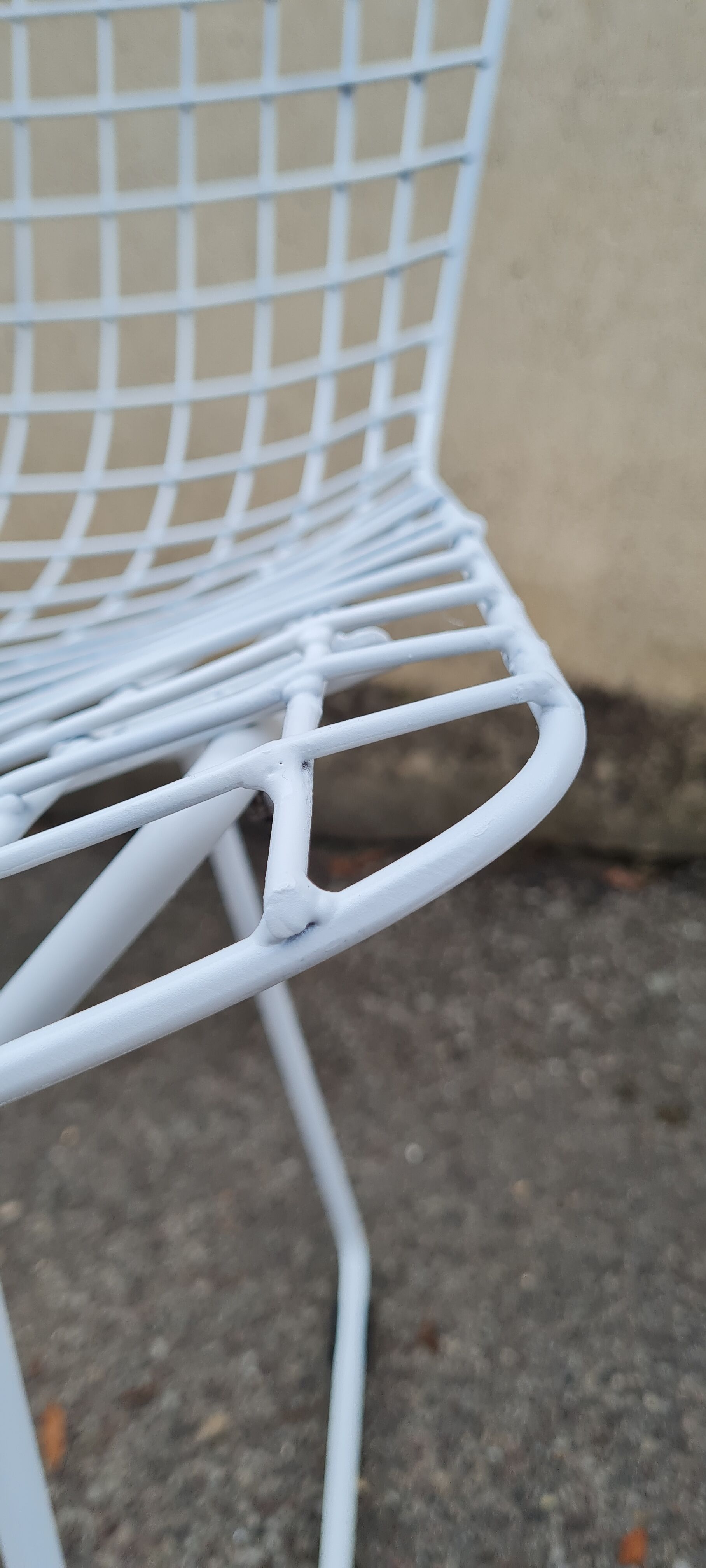 Chair wire by Harry Bertoia