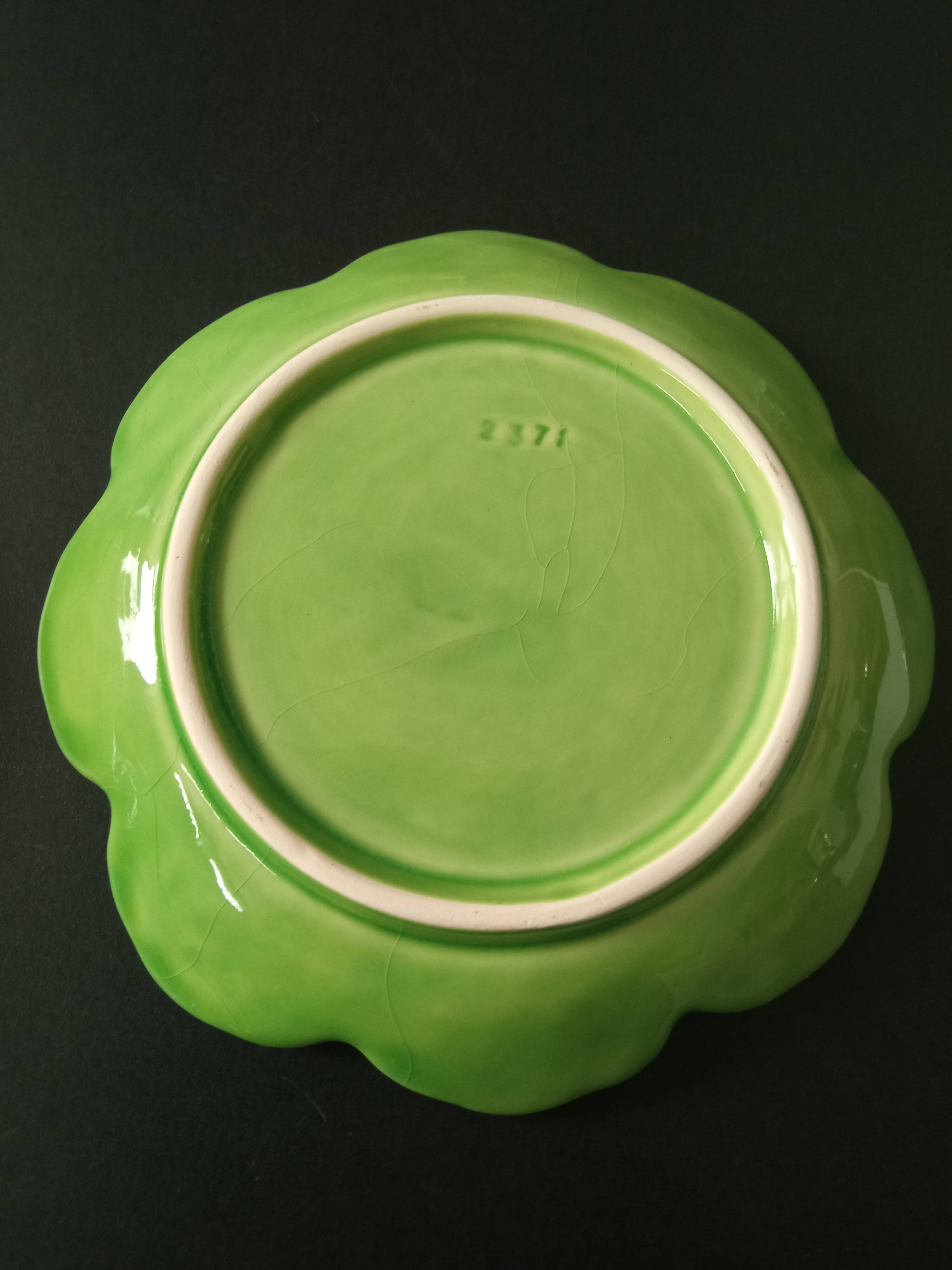 2 lovely earthenware plates