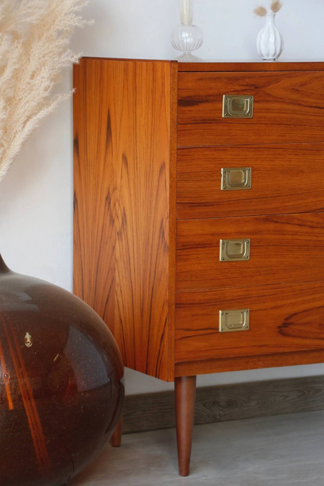 Danish teak commode Reoval – vintage design 1970s