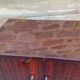 Chevet table de nuit design 1960 vintage scandinave pieds compas