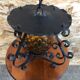 Old suspension lantern metal black