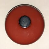 Plateau en bakélite laqué du Japon vintage avec 4 pièces