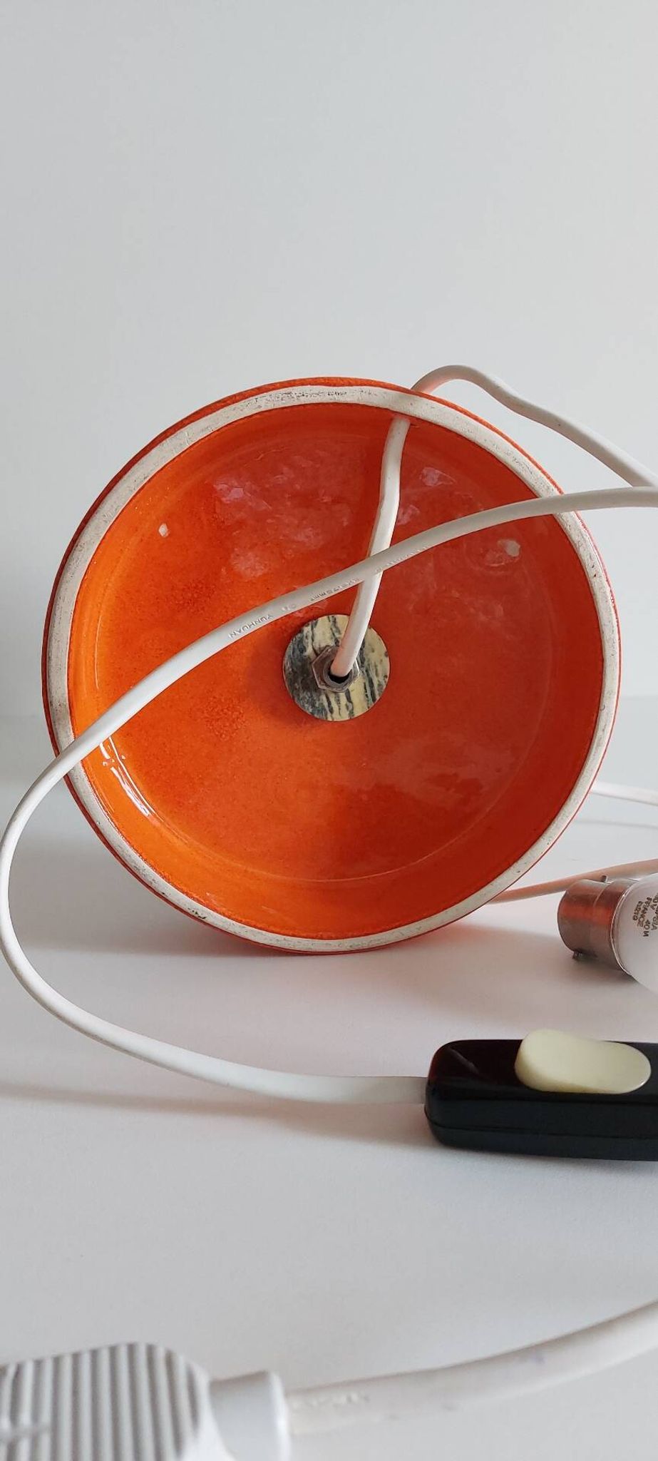 Lampe vintage space age