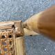Rattan and cane rocking chair