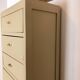 Vintage chiffonier revisited in Artichoke Cream