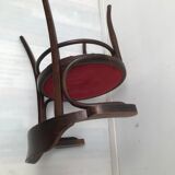 Fauteuil en bois courbé ancien