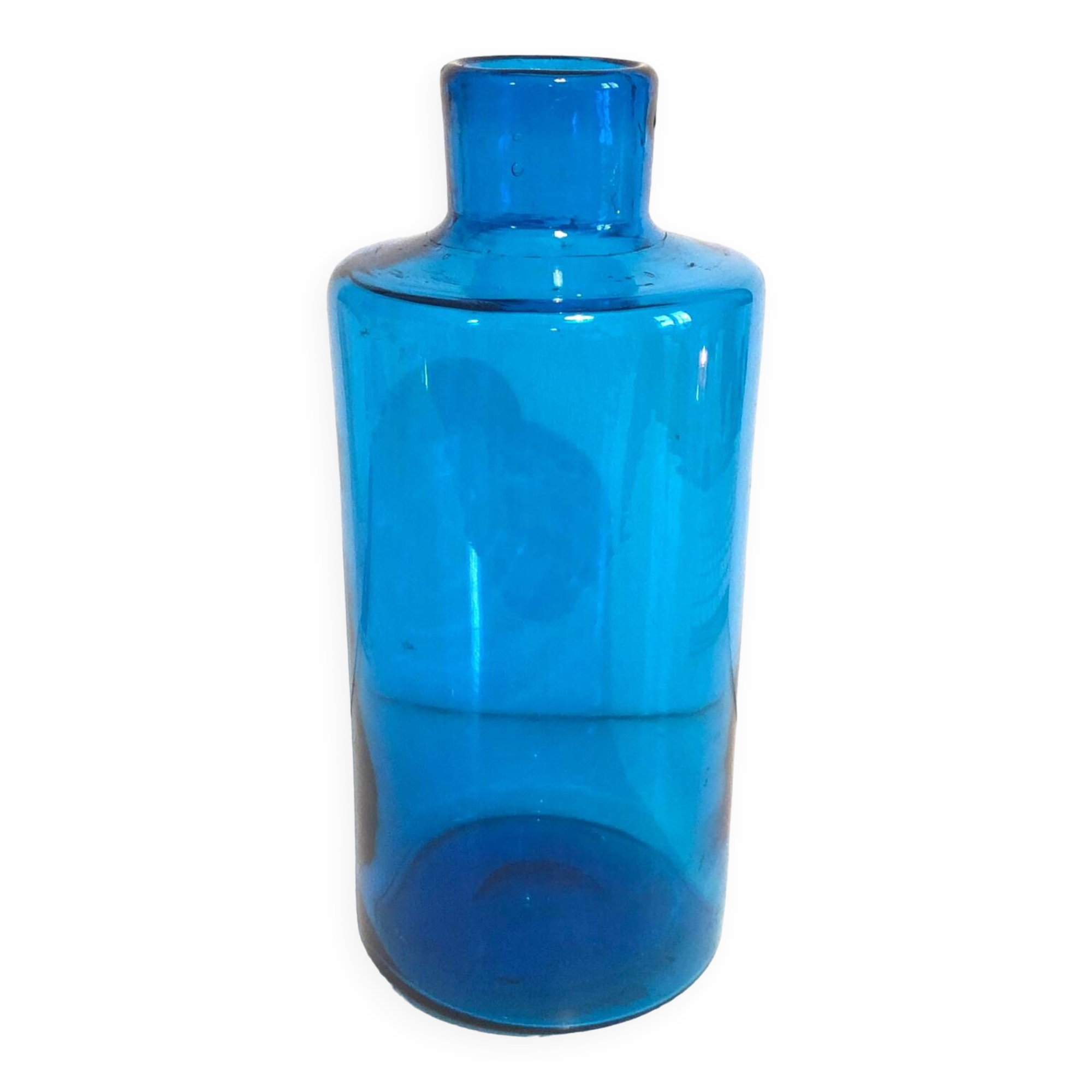 Blue Glass Vase