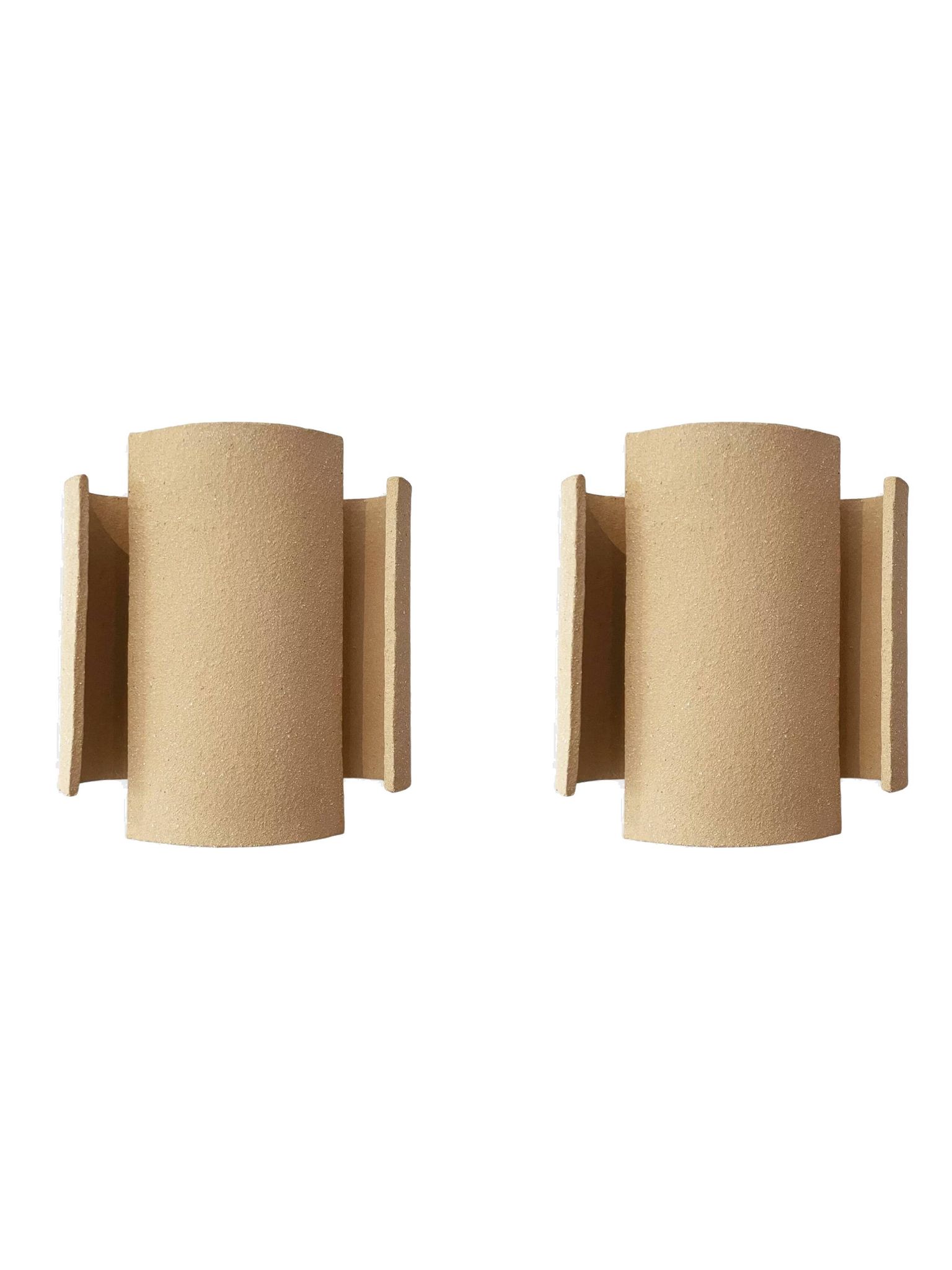Lot de 2 applique TILE rousse