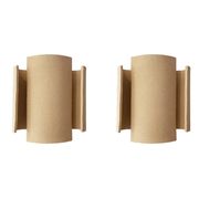 Lot de 2 applique TILE rousse