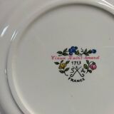 Dessert plates Vieux Saint-Amand