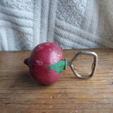 Strawberry, radish and carrot bottle openers