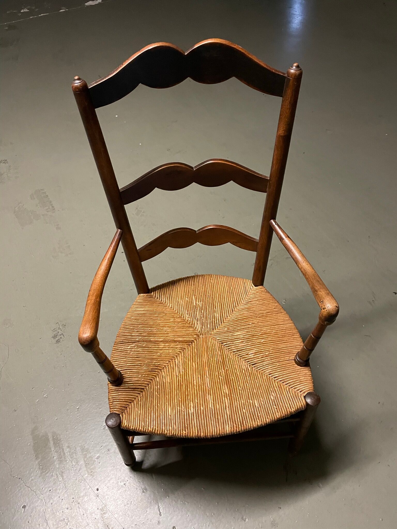 Mulched Provencal chair