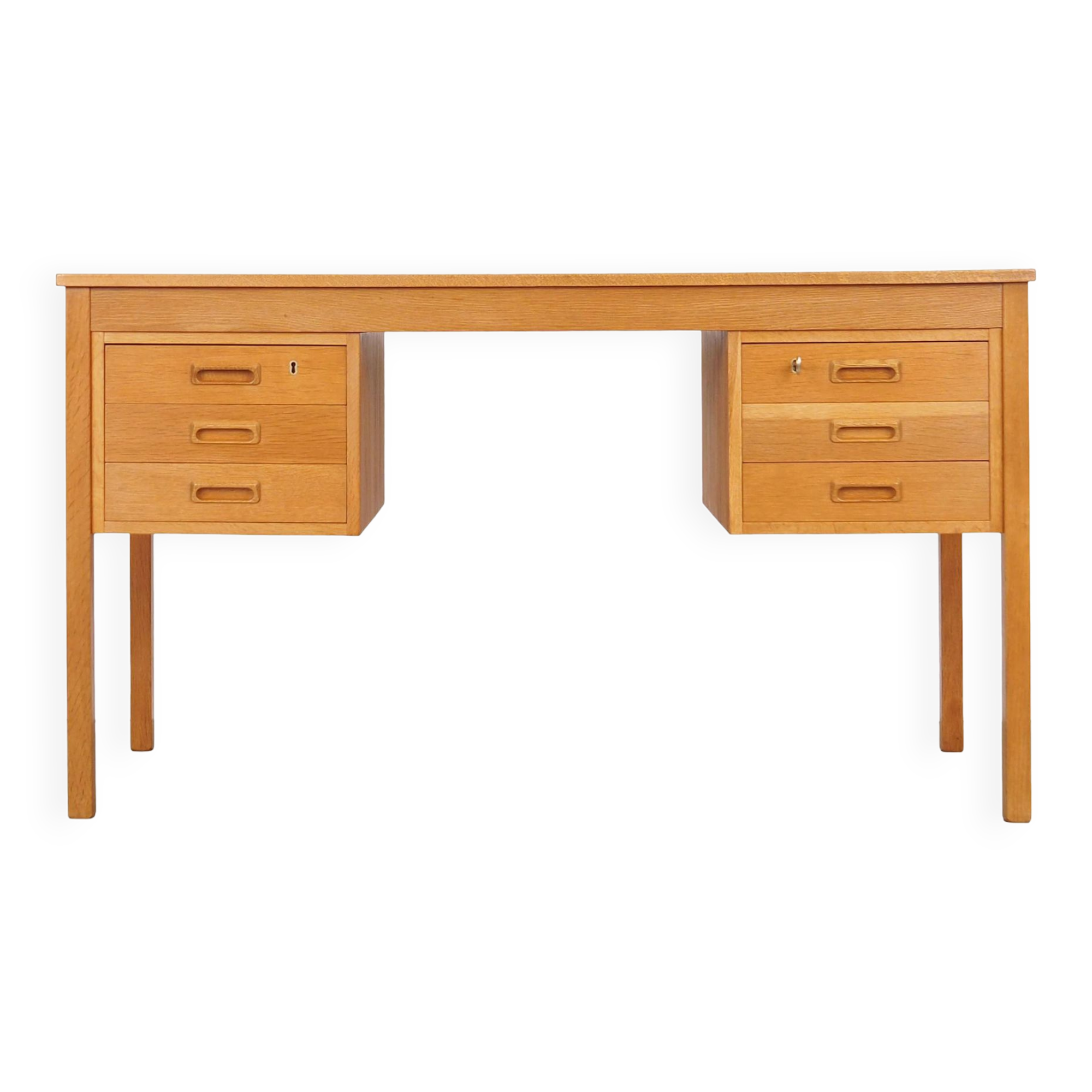 Ash desk, Danish design, 1970s, production: Denmark