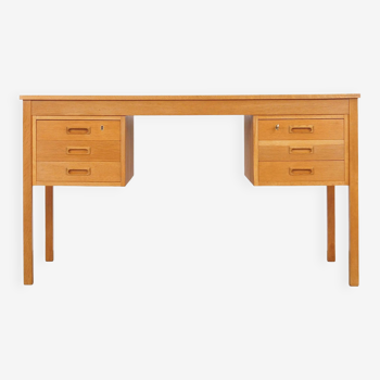 Bureau en frêne, design danois, années 1970, production : Danemark