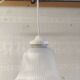 Lampe baladeuse en verre style Art-déco - mid. XXeme