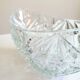 Large Bohemian crystal bowl, 1960s