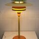 Lampe de bureau danoise unique en rose et vert par Lyskaer - Modèle 2252 -