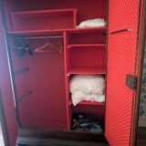 Large French provincial wardrobe in Louis XV style