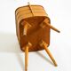 Beautiful original Mid Century teak sewing box with hinged compartments