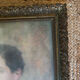 Portrait of a man with a moustache – Original 19th-century pastel – Stucco frame