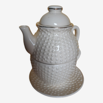 Teapot egoist 70's ceramic