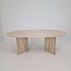 Travertine Coffee or Side Table, Italy 1980s