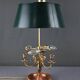Bronze Bouillotte Lamp, Restoration Style – Early 20th Century
