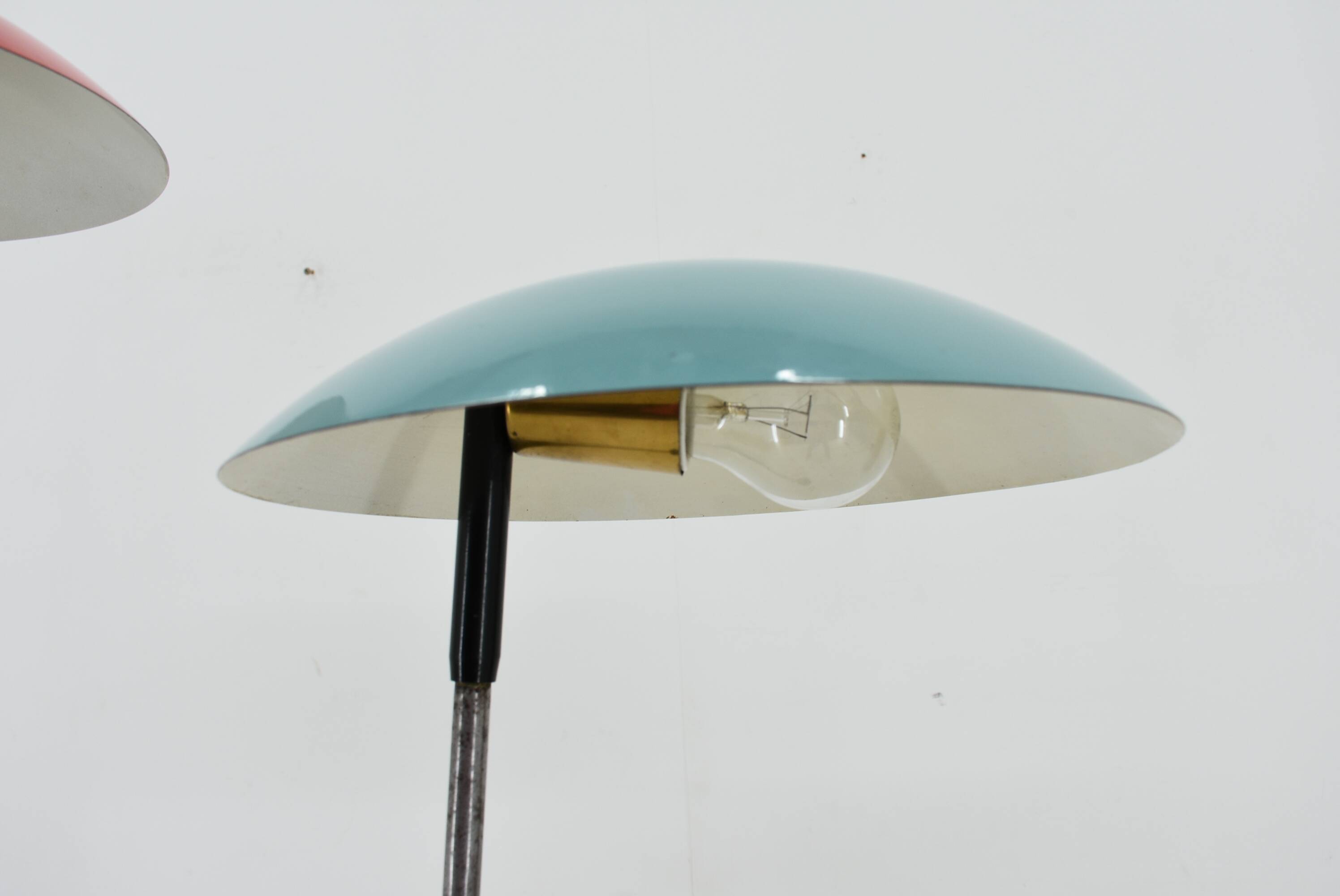 Midcentury Floor Lamp Drukov, Josef Hurka, 1960s