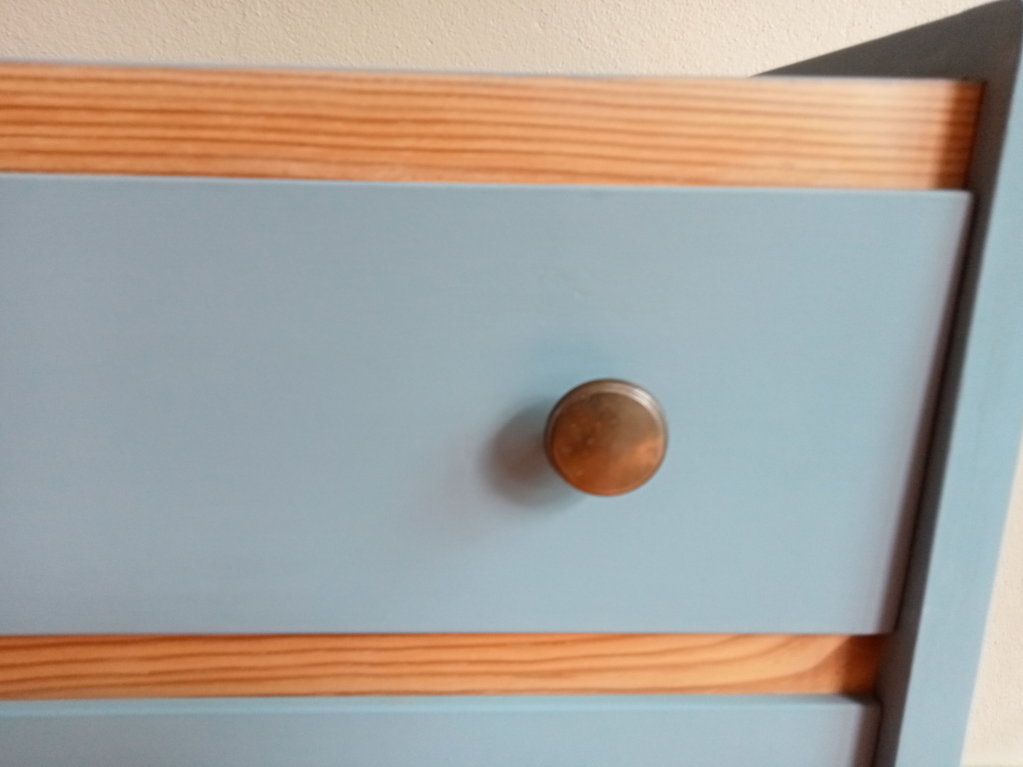 Restyled vintage chest of drawers