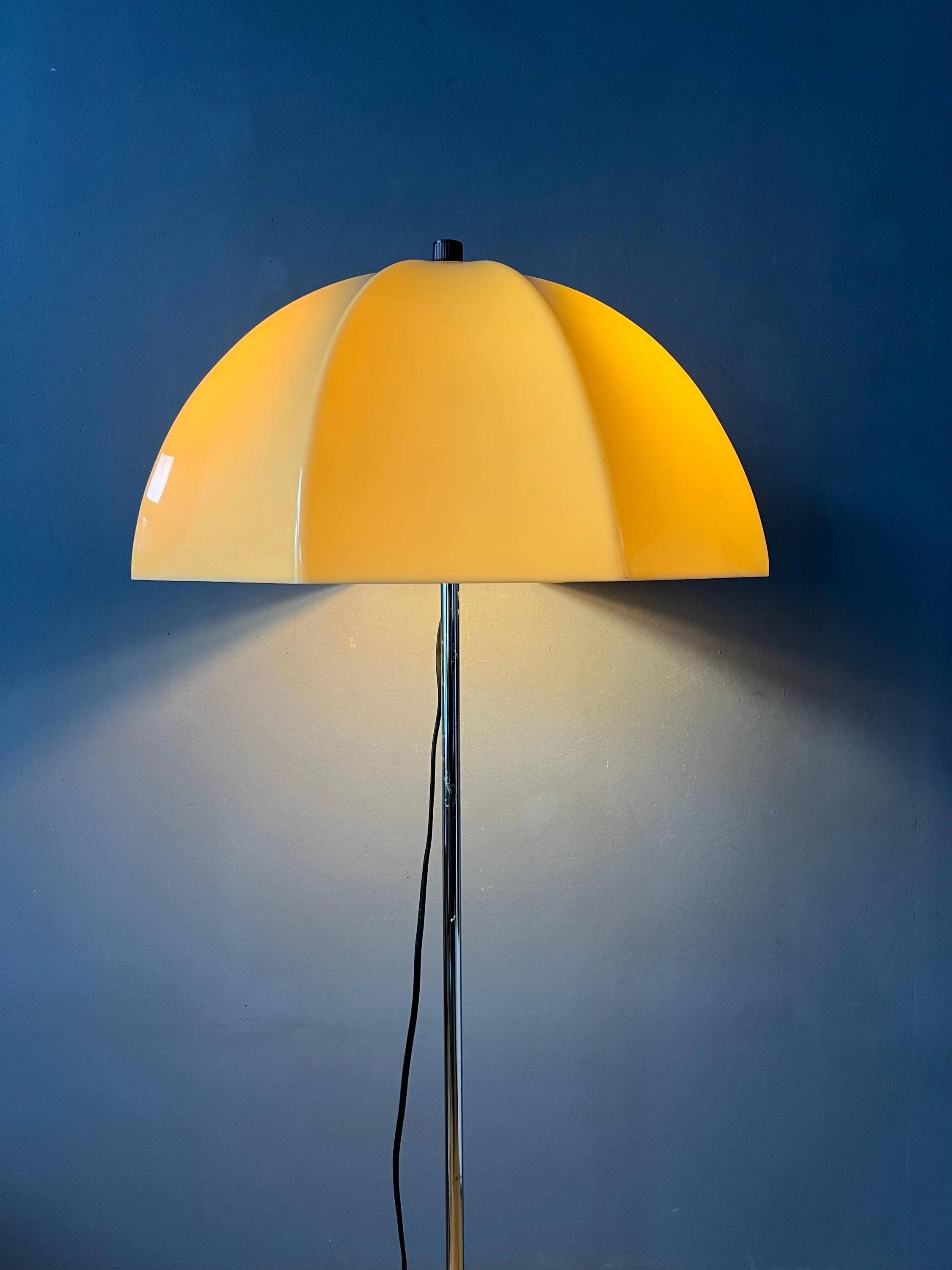 Lampadaire vintage Space Age fleur