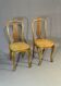 Two Kohn chairs, No. 529, circa 1910, bistro style, caned, bentwood