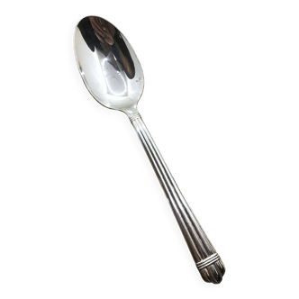 Silver-plated dessert spoon from Christofle, Aria model