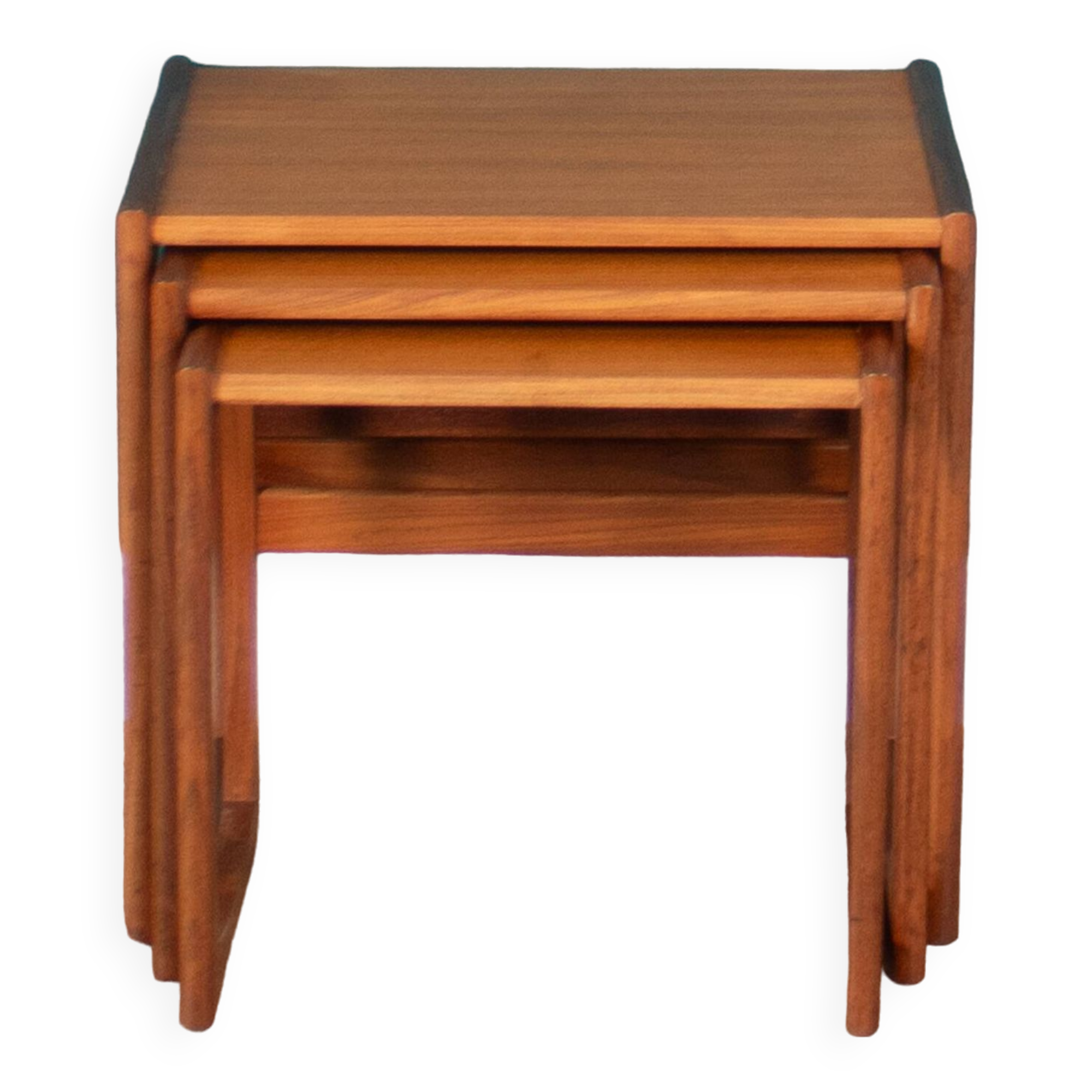 Retro Teak 1960s G Plan Quadrille Nest Of Coffee Tables