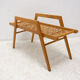 Mid century plant stand or side table, Czechoslovakia