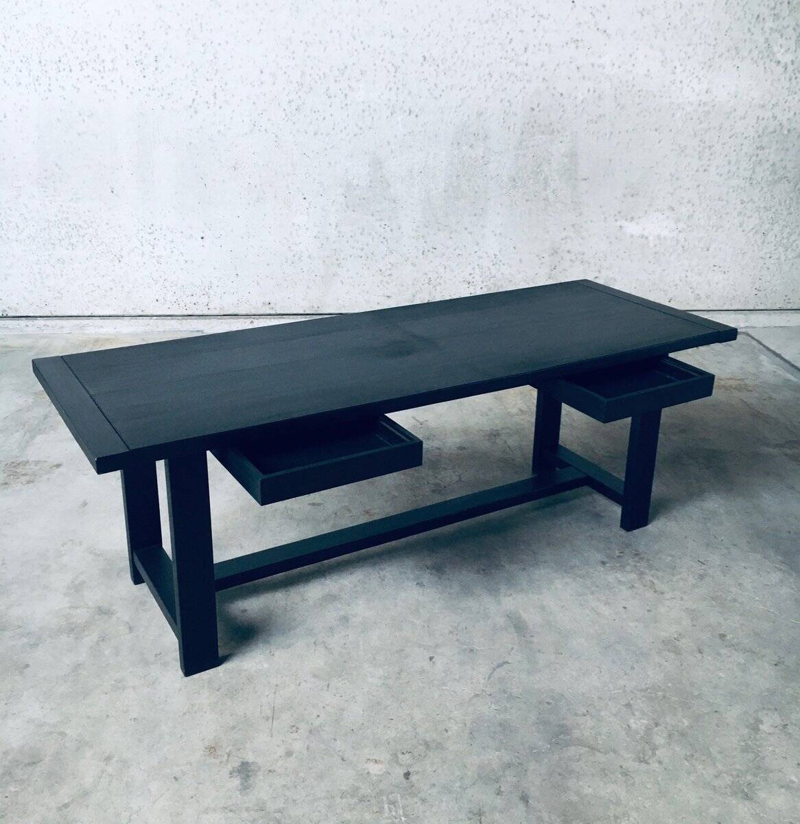 Midcentury Modern Dining Table by J. Batenburg for Mi, 1960s