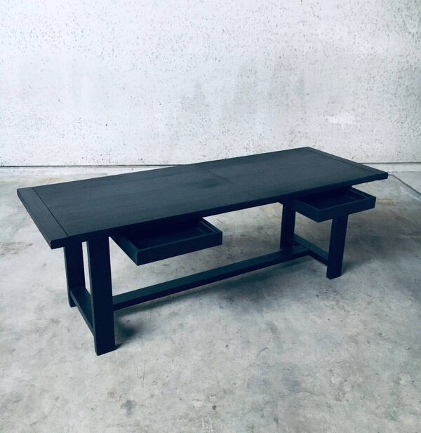 Midcentury Modern Dining Table by J. Batenburg for Mi, 1960s