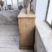 Meuble de métier pin à tiroirs 1950