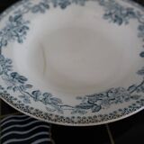 4 assiettes creuses Terre de Fer modèle Guadeloupe Saint Amand