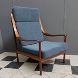 Highback easy chair by Wilhelm Knoll 1960s