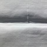 Pair of pillowcases edge hooked hand fine cotton