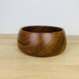 Danish teak fruit bowl, 1960s, Scandinavian