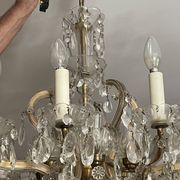 Lustre ancien cristal fabrication française