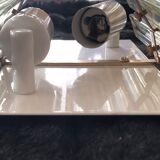 Venini sconce glass and gilded structure