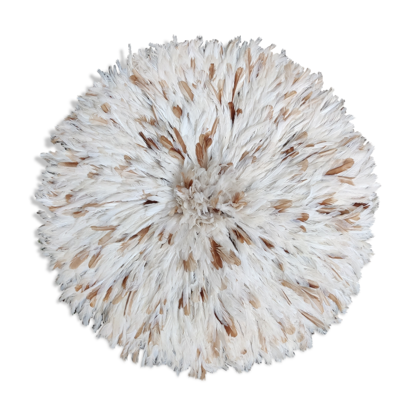 Juju hat natural white speckled beige